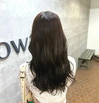 カラー ヘアアレンジ 馬渡 真輝のヘアスタイル