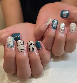 ネイル 🎀Earth chihiro🤍のネイルデザイン