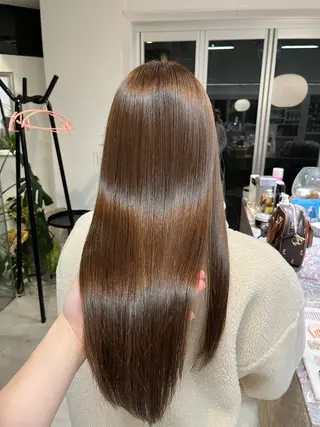 セミロング bleach所属・池田 寿子のヘアスタイル