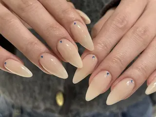 ネイル ki🍒🍒 ki ツルツルネイルのネイルデザイン