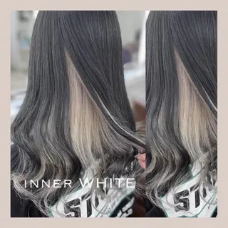 セミロング カラー ヘアアレンジ 🦋 SHION 🦋のヘアスタイル