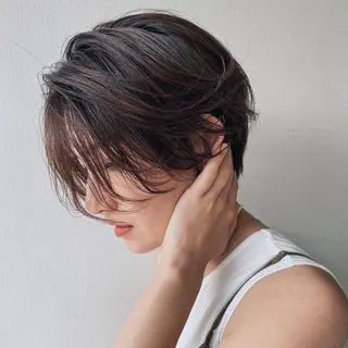 ショート 阪井 楓河のヘアスタイル