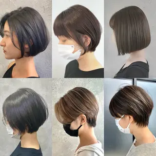 ショート カラー シェアサロン　salowin所属・✨ブリーチなし透明感 カラー🥇ユースケのヘアスタイル