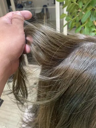 ミディアム カラー シバタ ショウゴのヘアスタイル