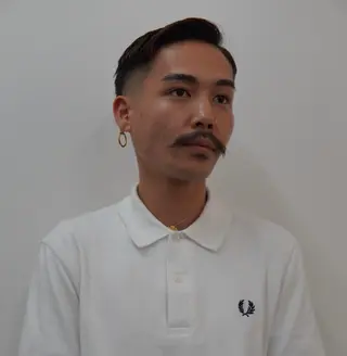 ショート メンズスタイリスト リュウジのヘアスタイル