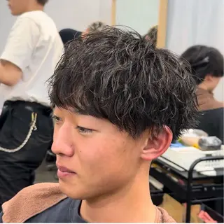 ショート ✨メンズ特化カラー /アシザワダイキのヘアスタイル