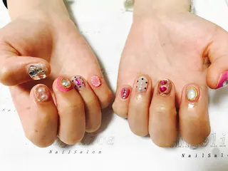 ネイル Angelica ネイリストのネイルデザイン