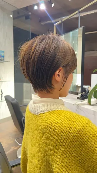 ショート ROBBY 表参道【練習モデル】のヘアスタイル