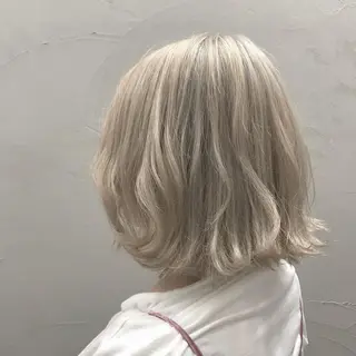 ミディアム カラー 髪質改善/縮毛矯正 ボブ/Ryuseiのヘアスタイル
