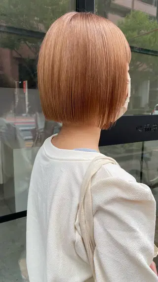 ショート RURI韓国ボブ 🇰🇷タッセルボブのヘアスタイル