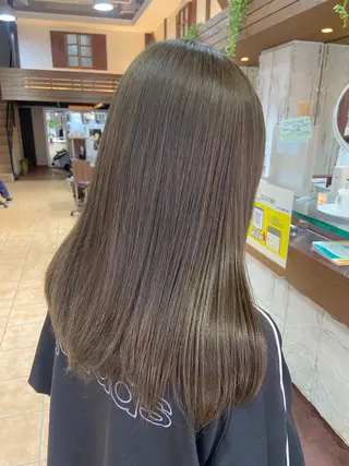 セミロング カラー BLUE所属・🍀Erica Koide🍀のヘアスタイル