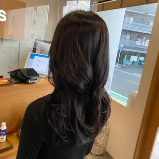 ロング 後藤 千絵のヘアスタイル