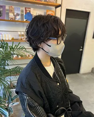 ショート FILMS haru 暖色カラーのヘアスタイル