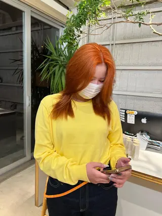 ロング 🩵albis/めい 大宮/ブリーチ🦋のヘアスタイル