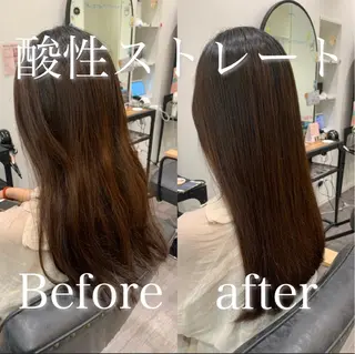 セミロング 【酸性ストレート】 宮下和明のヘアスタイル