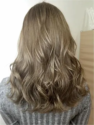 セミロング カラー ヘアアレンジ 【髪質改善美容師】t occa茨木篠原健太のヘアスタイル