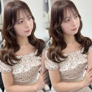 セミロング 艶髪🎀 渋谷/ririkaのヘアスタイル