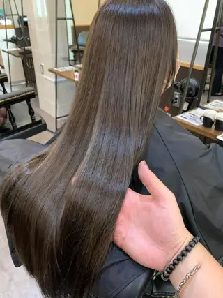 ロング カラー レイヤー/ウルフ ハイトーンhiroのヘアスタイル