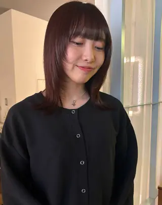 ロング kanoh hinakoのヘアスタイル