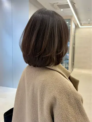 ミディアム PULSE yokohama所属・横浜駅/韓国レイヤー カット/髪質改善のヘアスタイル