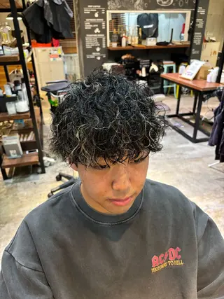 パーマ メンズ ✨ Ayatoのヘアスタイル