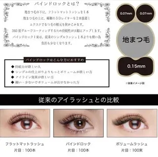 マツエク・マツパ eyelist Miyazakiのマツエク・マツパデザイン