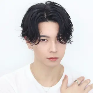 ミディアム カラー パーマ メンズ メンズ特化 😎キョウヘイ😎のヘアスタイル