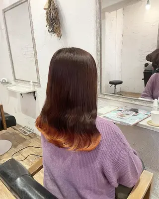 ミディアム 浅沼 ほのかのヘアスタイル