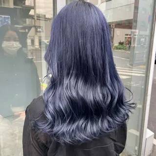 ロング 🦋韓国風カラー🦋 こうせい原宿のヘアスタイル