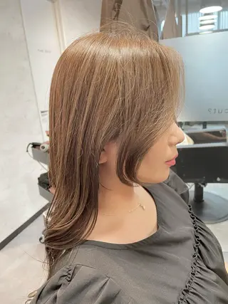 カラー 👑髪質改善カラー 中垣斗希のヘアスタイル