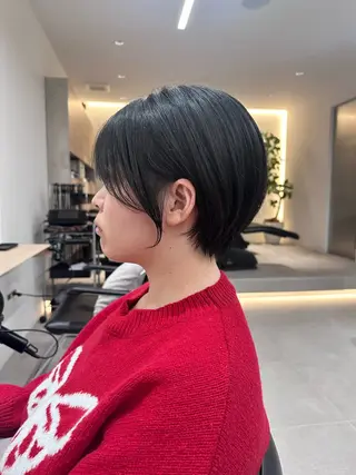 ショート あいこ/レイヤー カット🌷蔵前のヘアスタイル
