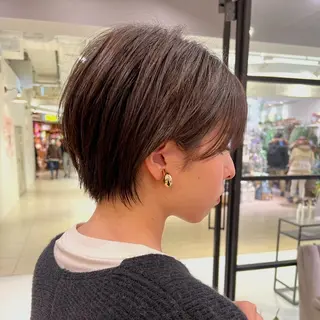 ショート 暖色/ボブ/吉岡美音 GIEN NU茶屋町のヘアスタイル