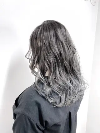 ロング カラー s mのヘアスタイル