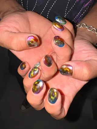 ネイル AOI✩⡱ y2kネイルのネイルデザイン