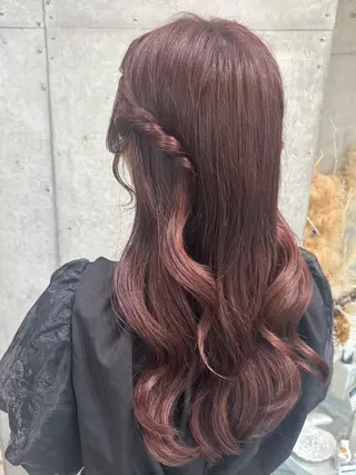 ロング ヘアアレンジ 🎀🫧 横浜美容師あかねのヘアスタイル
