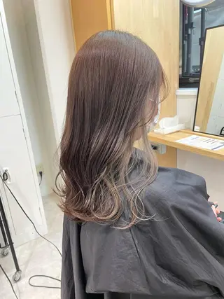 ミディアム カラー 田中大星 /ボブ 縮毛矯正のヘアスタイル