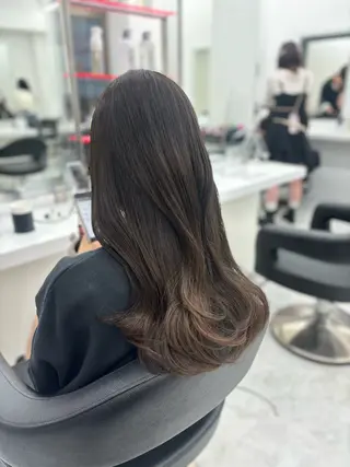 ロング カラー 🤍レイヤー/顔周り /hirari🤍のヘアスタイル