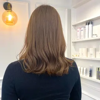 ミディアム HARUKA🍒 tocca天王寺のヘアスタイル