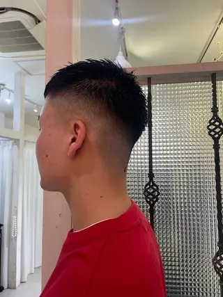 ショート メンズ Men's hair salon First 中百舌鳥店所属・First なかもず 店 YUKIのヘアスタイル