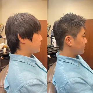 ショート メンズ トレサンパ所属・💈トレサンパ 💈金山駅✂︎愛実のヘアスタイル