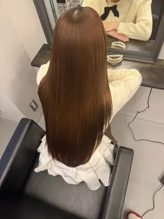 ロング XYZ新宿所属・縮毛矯正/韓国 /店長/KANATOのヘアスタイル