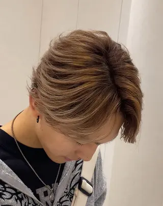 ショート 💎ブリーチ/パーマ /新宿/モリオのヘアスタイル