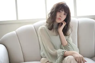 セミロング hair make powder 薮本のヘアスタイル