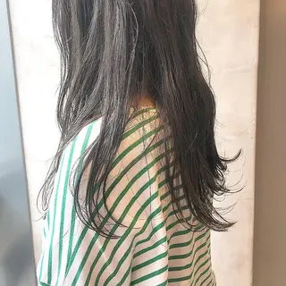 ロング カラー 圧倒的透明感カラー nana🦕のヘアスタイル
