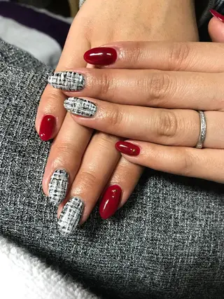 ネイル ネイルサロンハピーナ自宅サロン所属・金沢 未緒のネイルデザイン