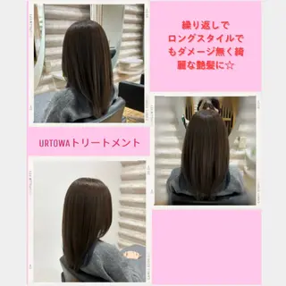 ロング カラー カラーダメージが艶々 『ケア特化店』KONのヘアスタイル