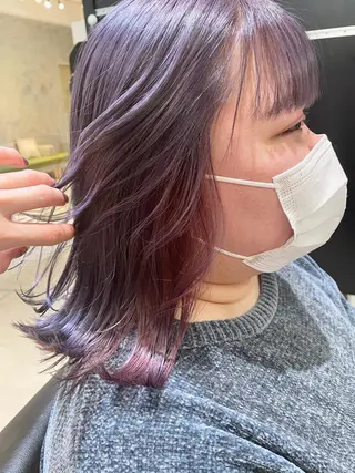 ミディアム コトネ🫧 韓国風レイヤーカットのヘアスタイル