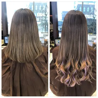 ミディアム EARTH長岡 🌼渡辺まい🌼のヘアスタイル