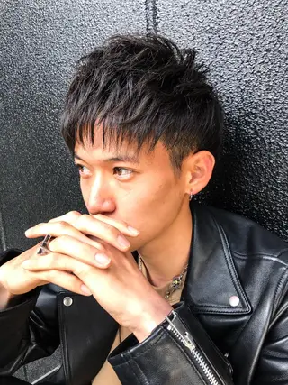 ショート メンズ 【代表】 高瀬慎也/縮毛矯正のヘアスタイル