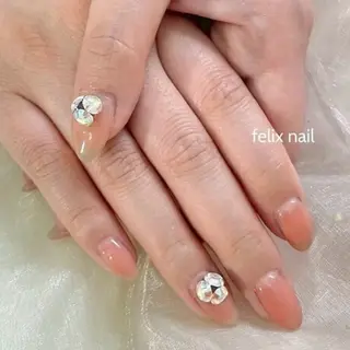 ネイル フェリックスネイル 大人綺麗/トレンドのネイルデザイン